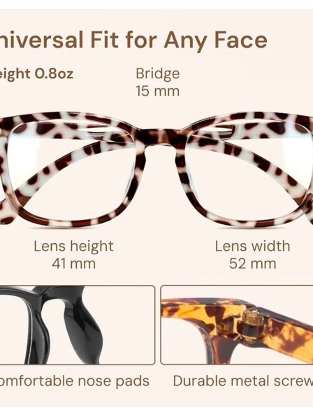 Blue Light Glasses for Women 3pcs